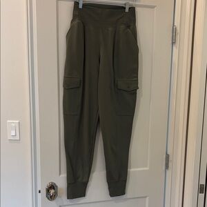 Athleta Olive Green Track Pants